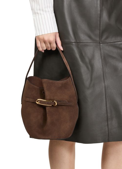 LIFFNER Mini belted bucket bag