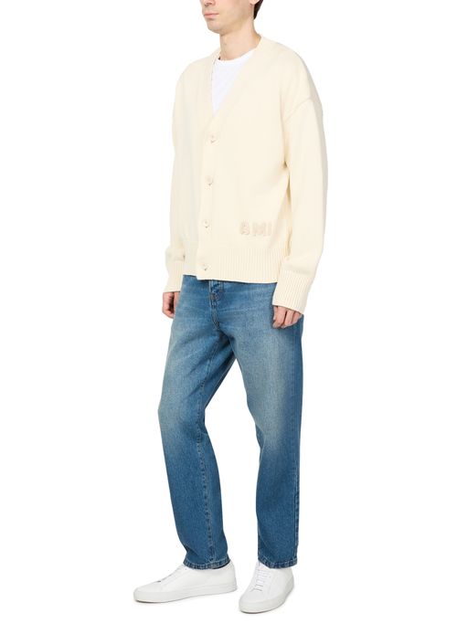 AMI PARIS Ami embroidered cardigan