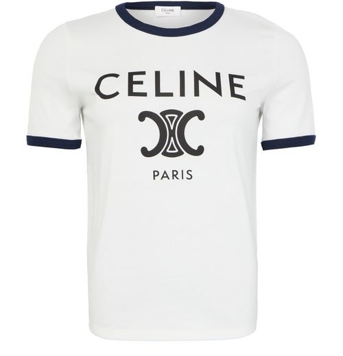 CELINE Celine cotton jersey t-shirt