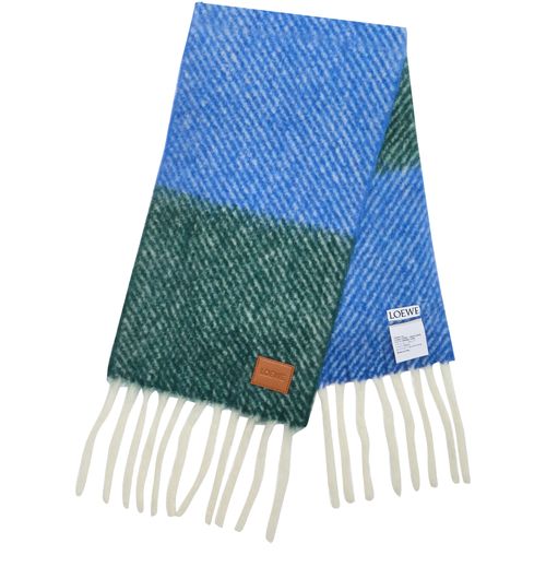LOEWE Écharpe en laine et alpaga