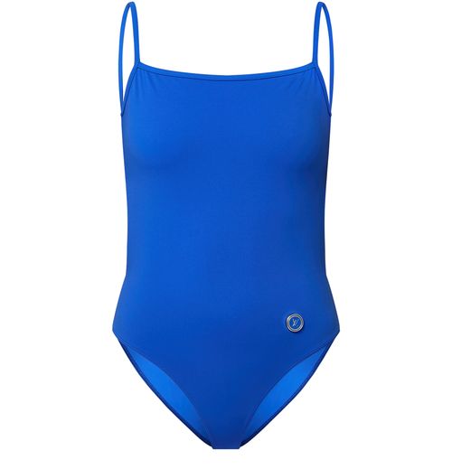 LOUIS VUITTON Open-Back LV Pin One-Piece Swimsuit