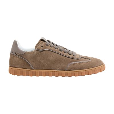 Ami Alexandre Mattiussi Lace-up Low-cut Sneakers In Grey