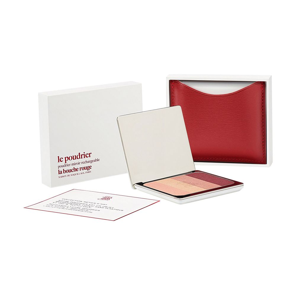 Red fine leather Salton eyeshadow set thumbnail 8