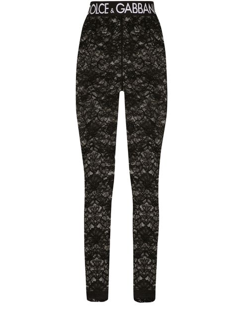 Lace leggings - DOLCE & GABBANA