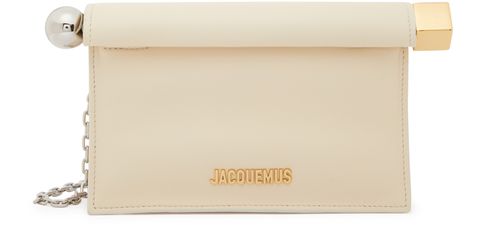 JACQUEMUS The small Rond Carré clutch