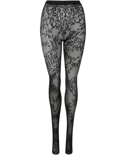 MCQUEEN Sarabande lace tights
