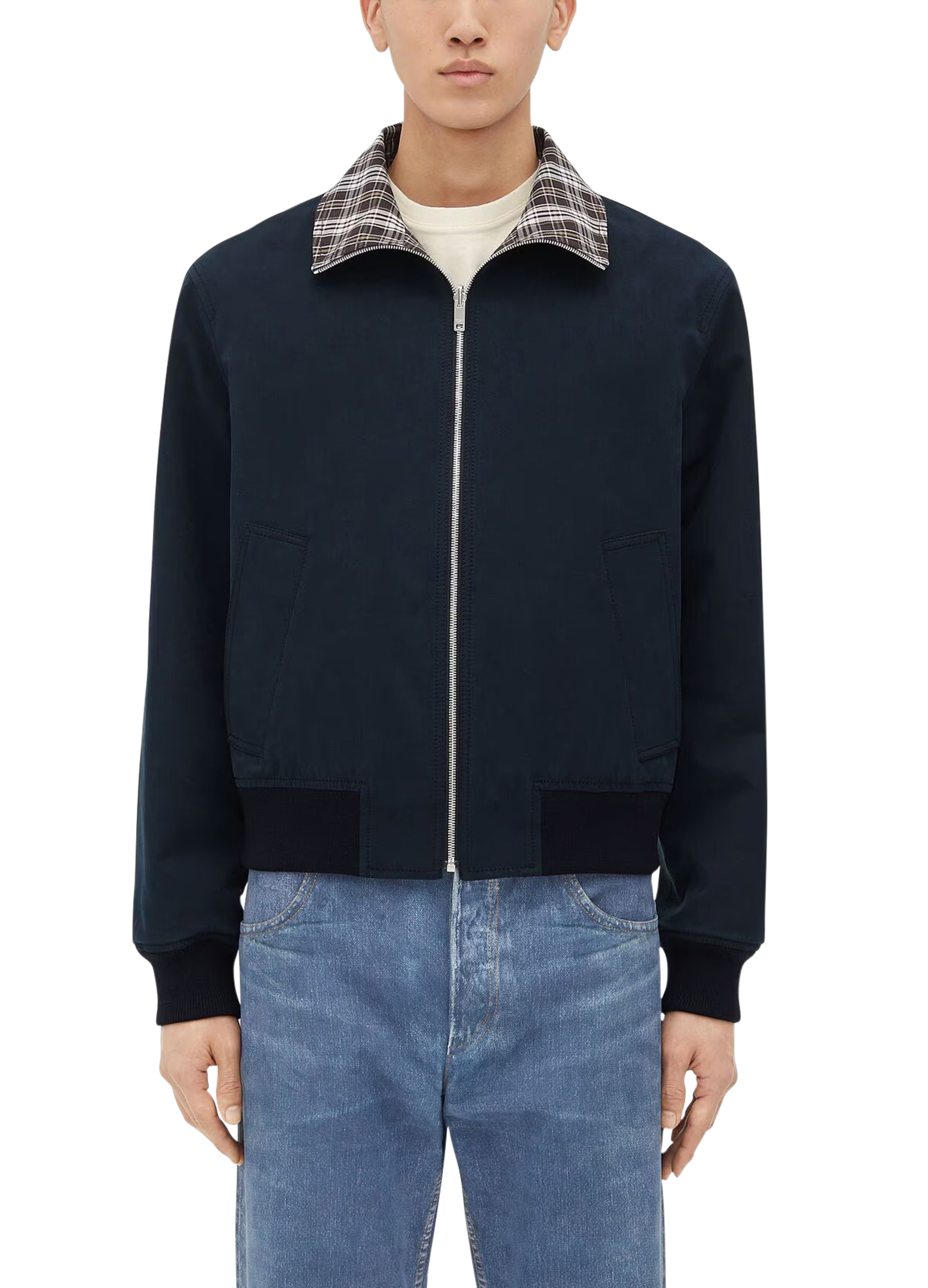Oversized fit cotton twill coat thumbnail 8