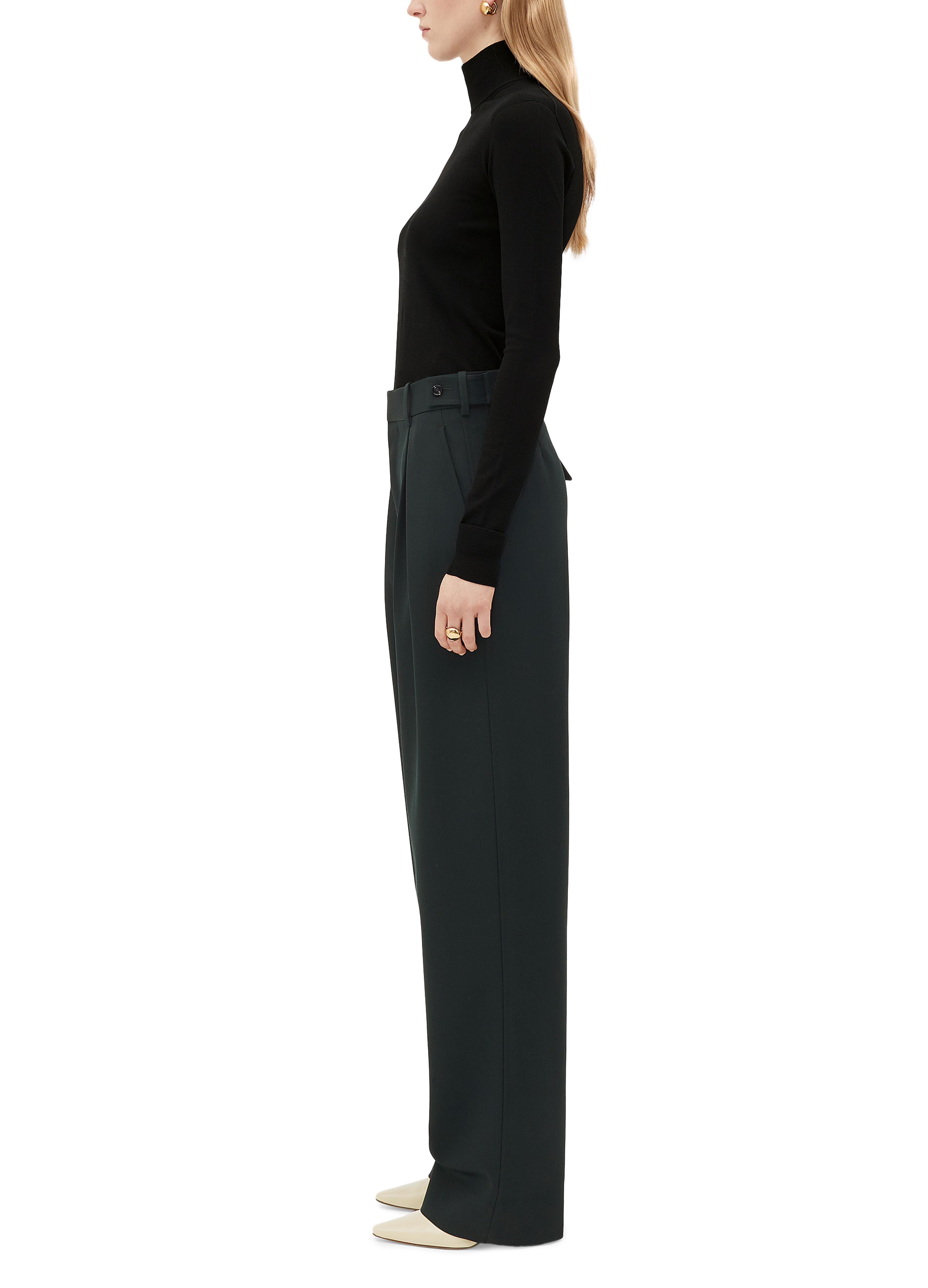 Straight-leg wool pants thumbnail 5