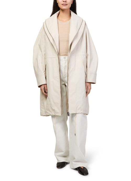 GIVENCHY Baumwollparka mit Reißverschluss und Schalkragen