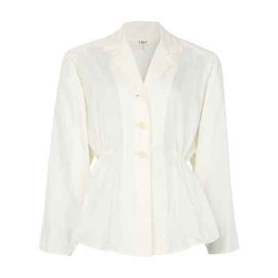 Chloé Long-sleeved Shirt In Neutral