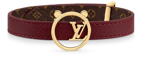 LOUIS VUITTON LV Eclipse Armband aus Leder