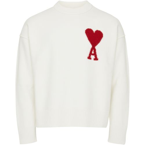AMI PARIS Rundhalspullover Ami de Cœur