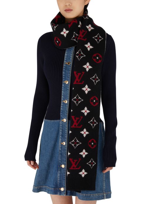 LOUIS VUITTON Double LV Scarf