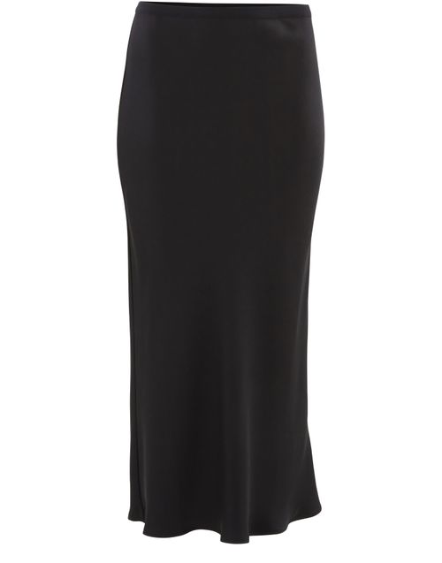ANINE BING Bar silk skirt