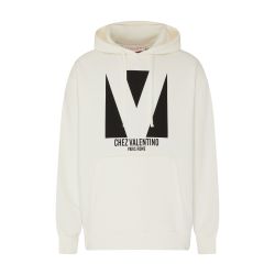 パーカー・フーディ 25ss Valentino Garavani 6V3MF28NAQAA03 Valentino Garavani シェ パーカー | ブラック | FARFETCH JP