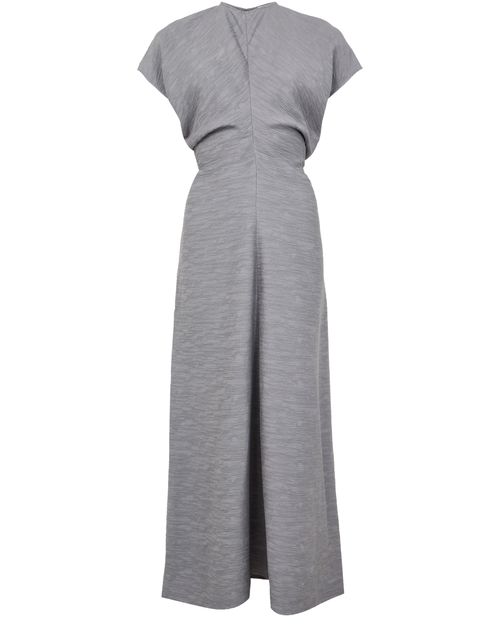 TOTEME Robe longue avec taille effet bouffant