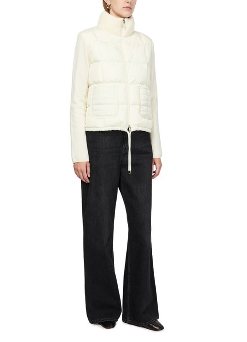 MONCLER Veste bi-matière