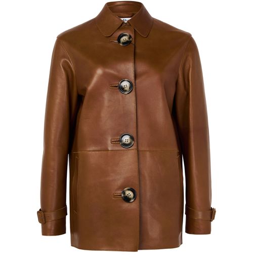 ACNE STUDIOS Leather coat