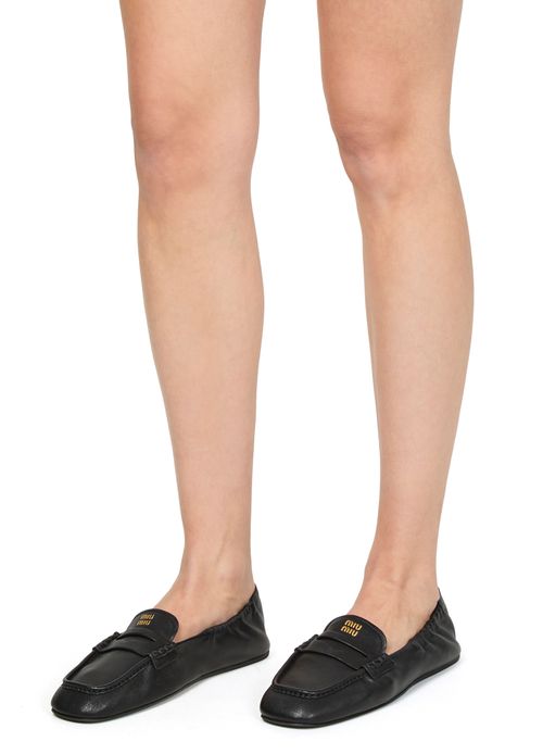 MIU MIU Leather loafers