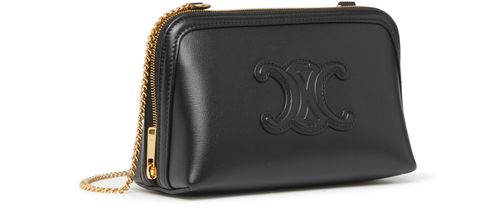 CELINE Pochette à chaîne cuir Triomphe