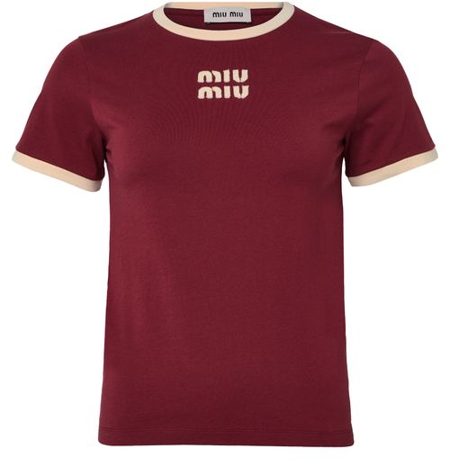 MIU MIU Logo t-shirt