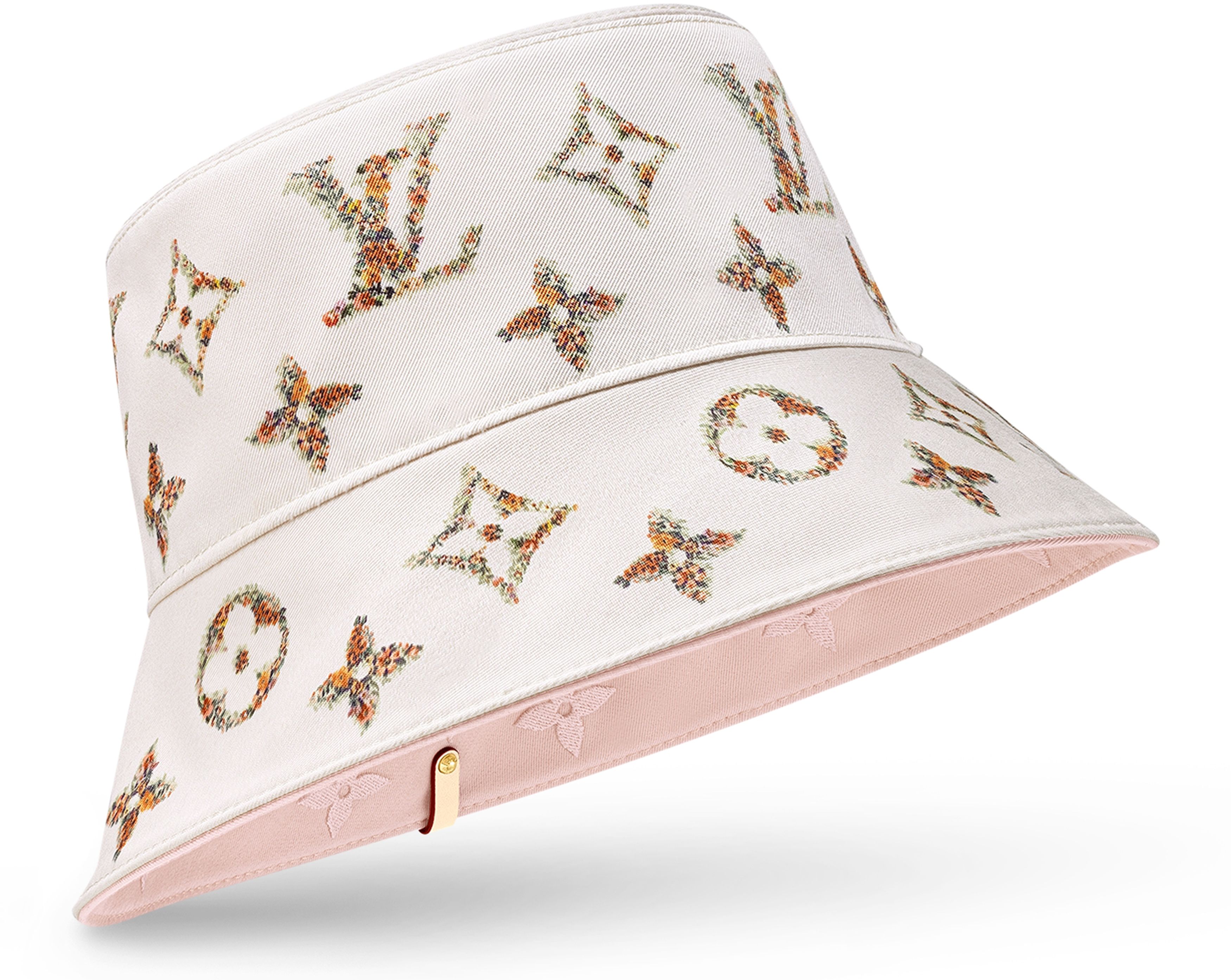 Monogram Flowers Bucket Hat thumbnail 6
