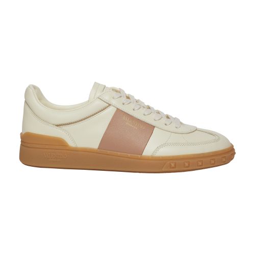 Valentino Garavani Upvillage Sneakers In Ivory_rose_cannelle_