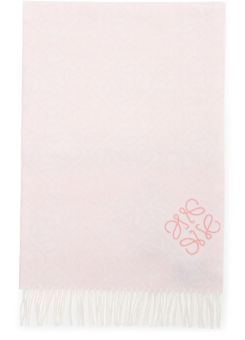 LOEWE Anagram scarf in wool and cashmere