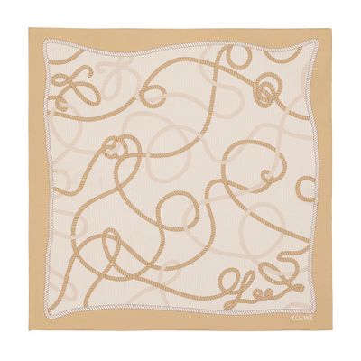 Loewe Printed Scarf In Multi