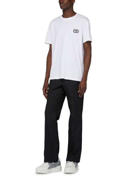 VALENTINO GARAVANI T-shirt en coton imprimé Vlogo Signature