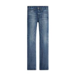 Françoise in dark union wash denim jeans 여성 패션 | CELINE