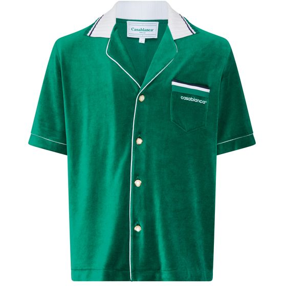 フェンディ ベロア生地ポロシャツ （FREDPERRY フレッドペリー