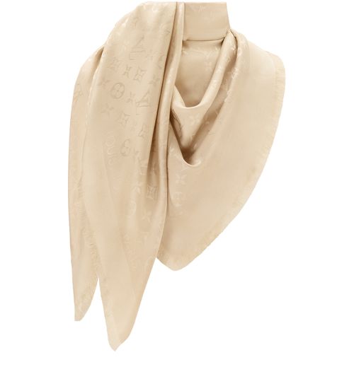 LOUIS VUITTON Châle Monogram Classic