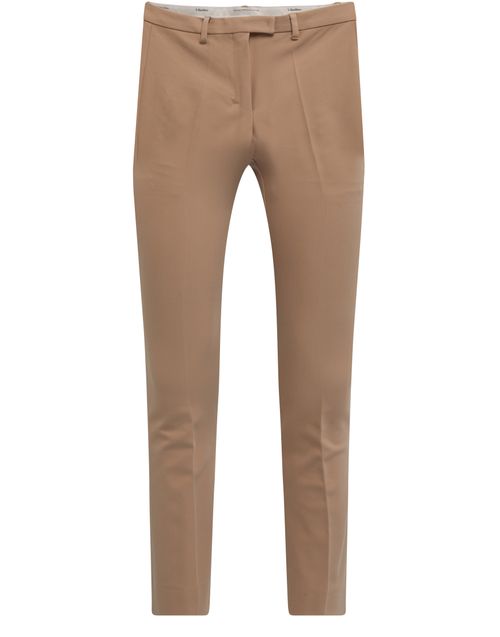 S MAX MARA Cotton and viscose pants Fatina
