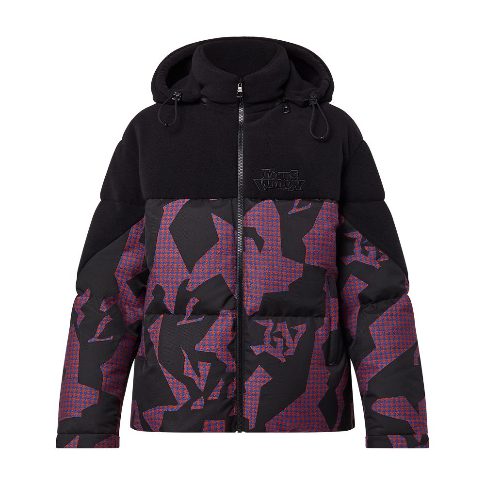 Bimaterial Hooded Down Jacket thumbnail 6