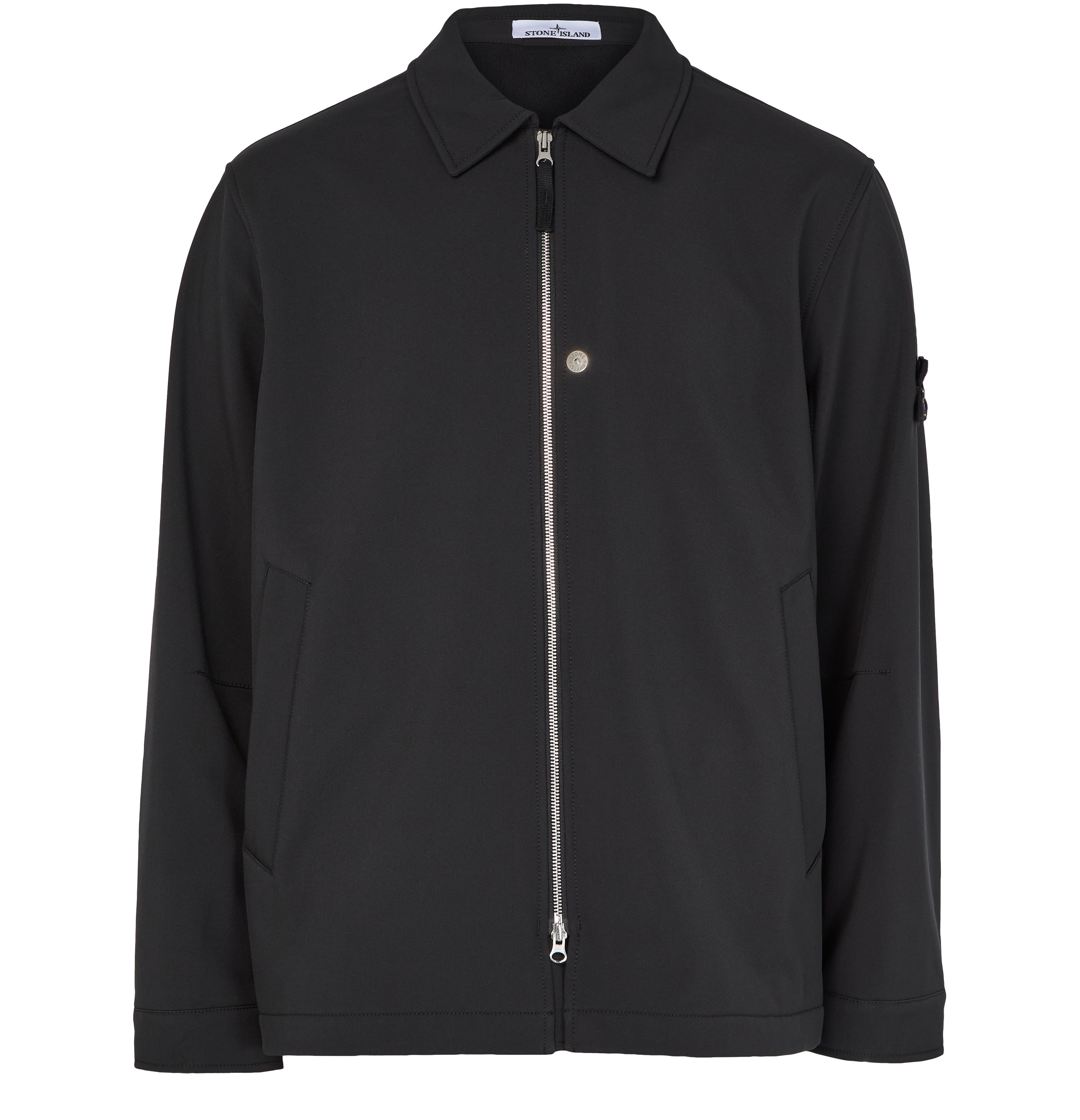 Logo patch jacket