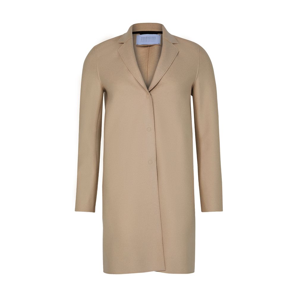Cocoon pressed wool coat thumbnail 7