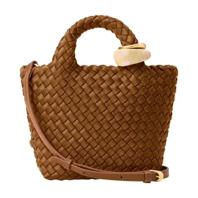 Naghedi Small St Barths Tote Bag In Brown