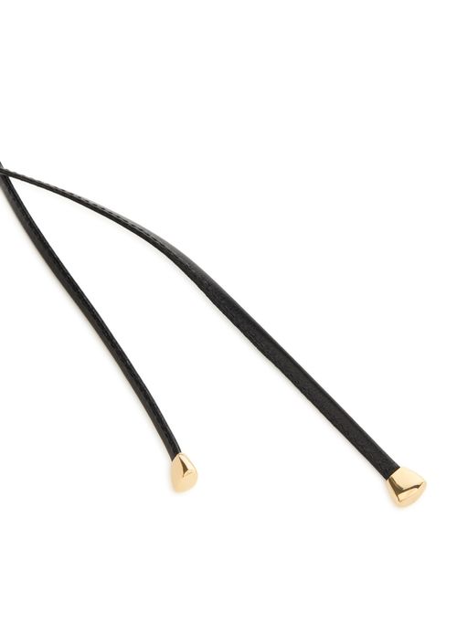 BOTTEGA VENETA Sardine leather necklace