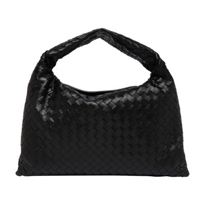 Bottega Veneta Small Hop Shoulder Bag In Black