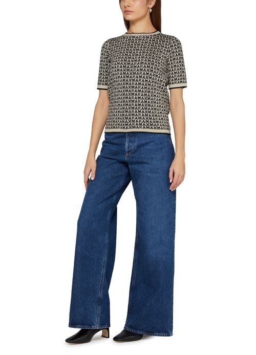 S MAX MARA Pull à manches courtes en laine Higher