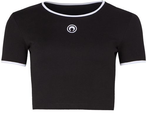 MARINE SERRE Moon logo cropped top