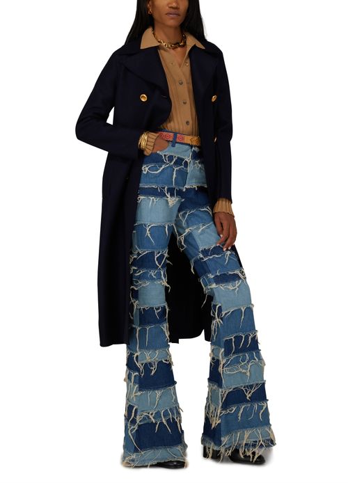HARRIS WHARF LONDON Long wool coat