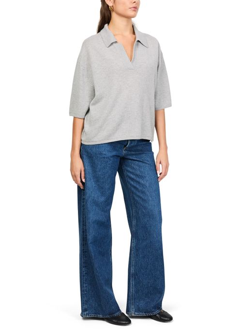 LISA YANG Neela short sleeves cashmere t-shirt