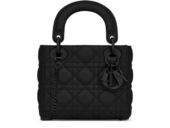 mini lady dior bag black