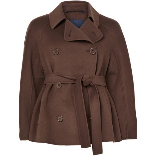 S MAX MARA Belted short trench coat 