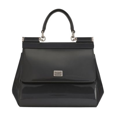 Dolce & Gabbana ‘sicily Small' Shoulder Bag In Grey