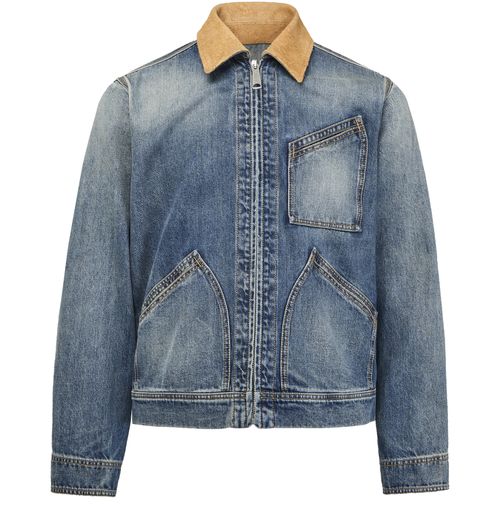 MCQUEEN Denim workwear jacket
