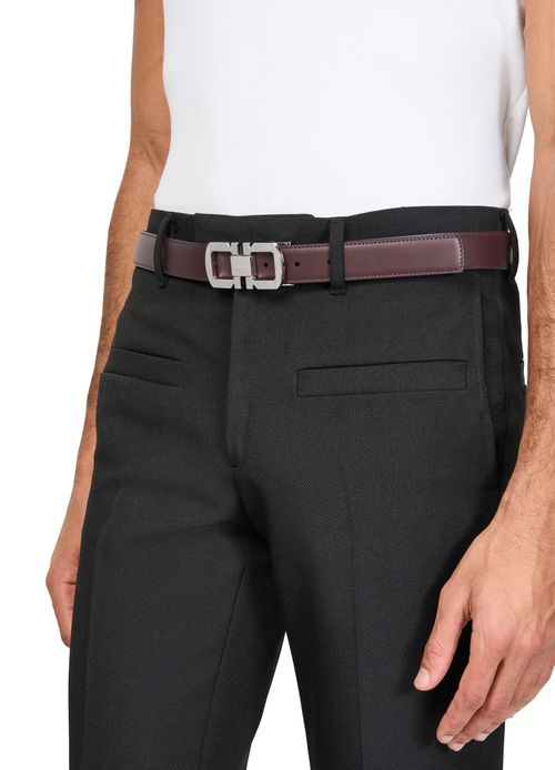 FERRAGAMO Ceinture réversible Gancini