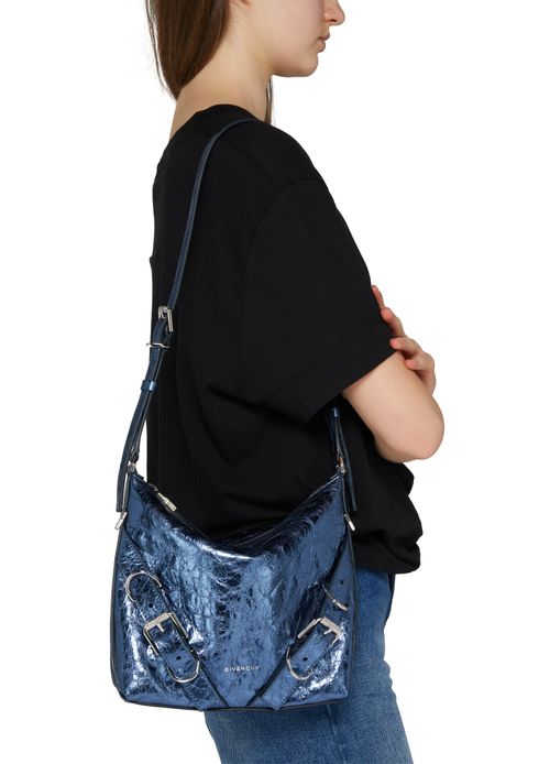 GIVENCHY Voyou Crossbody bag in laminated leather